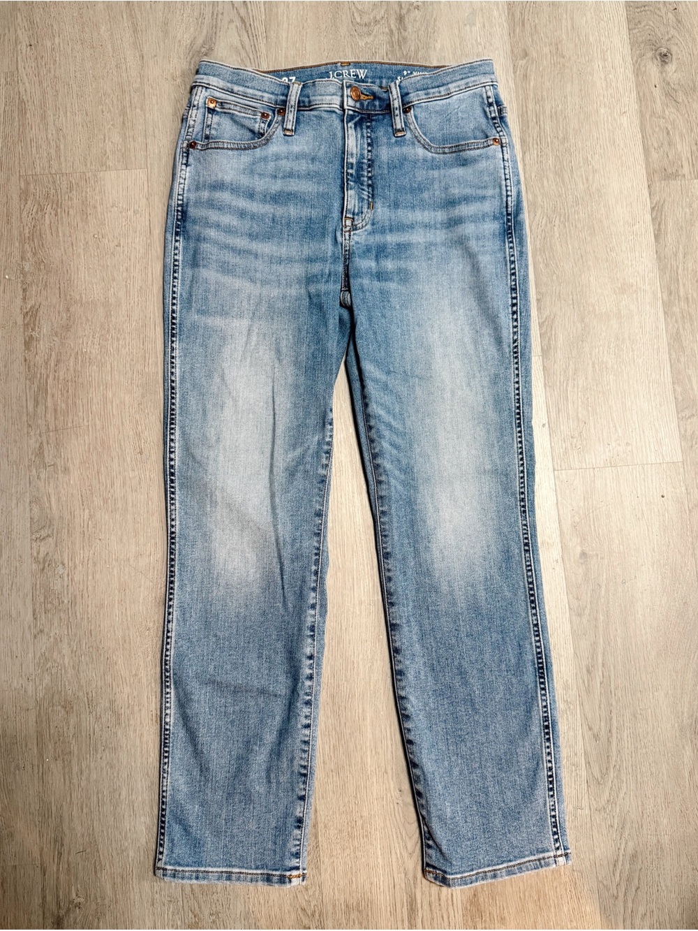 •J.CREW• 9” VINTAGE SLIM STRAIGHT JEANS